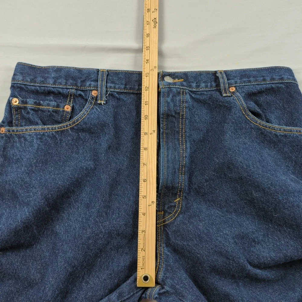 Levis Jeans Men 40x32 Blue 517 Boot Cut Western Cowboy Casual Preppy Made in USA
